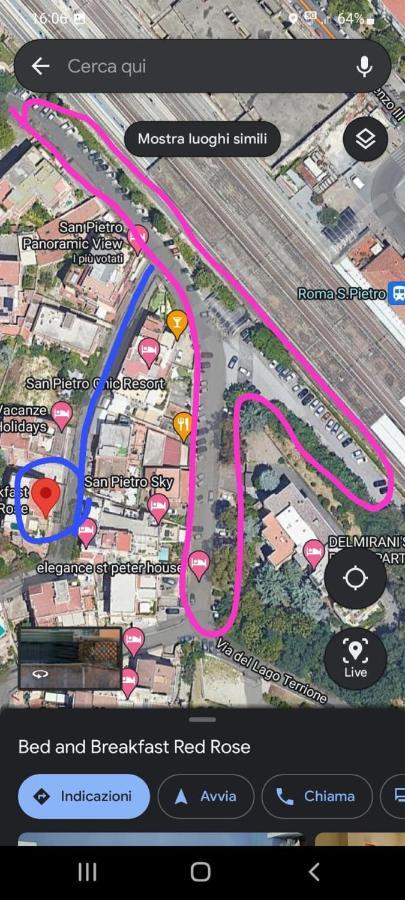 Red Rose Bed & Breakfast Rome Luaran gambar